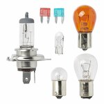 Spare bulb set H4 7-piece (21W orange)