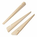 Tent peg 30cm wood 4 pieces in polybag