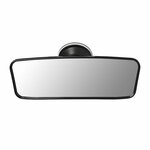 Rear-view mirror 180x62mm with suction cup