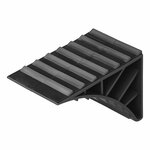 Wheel chock plastic with handle