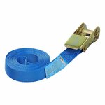 Blue tension strap with ratchet 5 meters