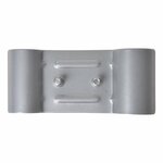 Nose wheel clamp for rotary clothes dryer