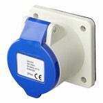 CEE wall socket short surface-mounted