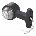 Width light red/white 120mm straight