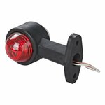 Width light red/white 120mm straight