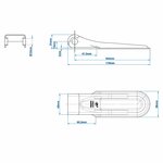 Flap hinge SPP ZW-01.170A