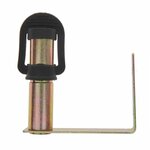 Rotating beacon pin angled