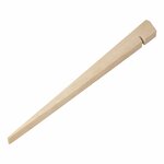 Tent peg 40cm wood 4 pieces in polybag