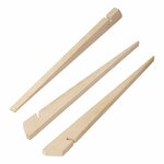 Tent peg 40cm wood 4 pieces in polybag
