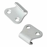 Hook metal - set of 10 pieces on card