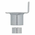 Adapter for bottle jack with single raised edge