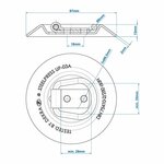 Lashing eye round SPP UP-03A