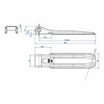 Flap hinge SPP ZW-01.220A