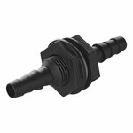 Water tank feed-through straight with grommets 10x12mm per piece