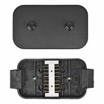 Cable connection box plastic 8x4-pin connections across