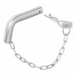 Lock pin with locking pin and chain for support leg 341522