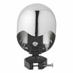 Tow bar cap chrome metal foldable