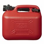 Jerrycan 5L plastic red UN-approved