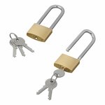 Padlock 40mm with long bracket 75mm