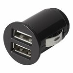 USB charger mini 2-way type A 12V/24V 3100mA