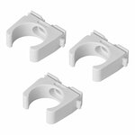 Drain pipe clamp dia 28 mm set of 3 pieces