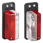 Width light red/white 92x42mm on holder