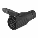 Socket 13-pin PVC floating