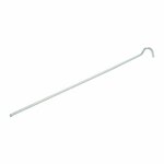 30cm metal tent peg with open eye 10 pieces in polybag