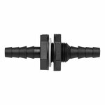 Straight water tank feed-through with 10x12mm grommets