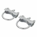 U-bracket round 60/70mm for nose wheel clamp - set of 2