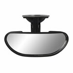 Rear-view mirror 145x57mm with suction cup