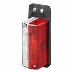Width light red/white 92x42mm on holder