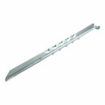 Tent peg 40cm metal ribbed 2 pieces in polybag