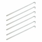 Rotspen 30cm metal square 6 pieces in polybag