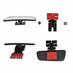 Blind spot mirror rectangular - set of 2