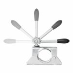 Clamp 48mm with tilting spindle for nose wheel
