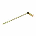 Rock pin 21cm metal with hook 6 pieces in polybag