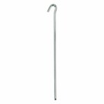Rock pin 30cm metal triangular 6 pieces in polybag