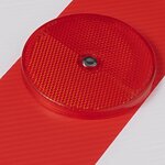 Plastic marker board 50 x 50cm with reflectors