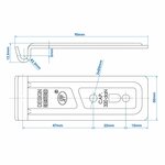 Counterpart for tension lock SPP ZN-06
