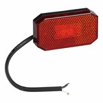 Marker light 12/24V red 80 x 44 mm LED