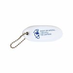 Key ring (floating), white