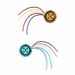 Connection set 5-pole 15cm for rear lights