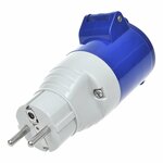 Adapter plug from Schuko to CEE