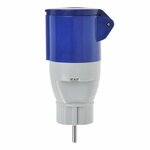 Adapter plug from Schuko to CEE