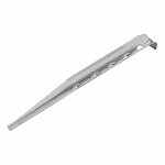 Tent peg 18.5cm aluminum ribbed 6 pieces in polybag