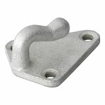 Rope hook metal 40x45mm 10 pieces