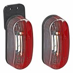 Width light LED red/white left