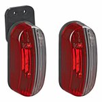 Width light LED red/white right