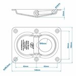 Lashing eye double SPP UP-02